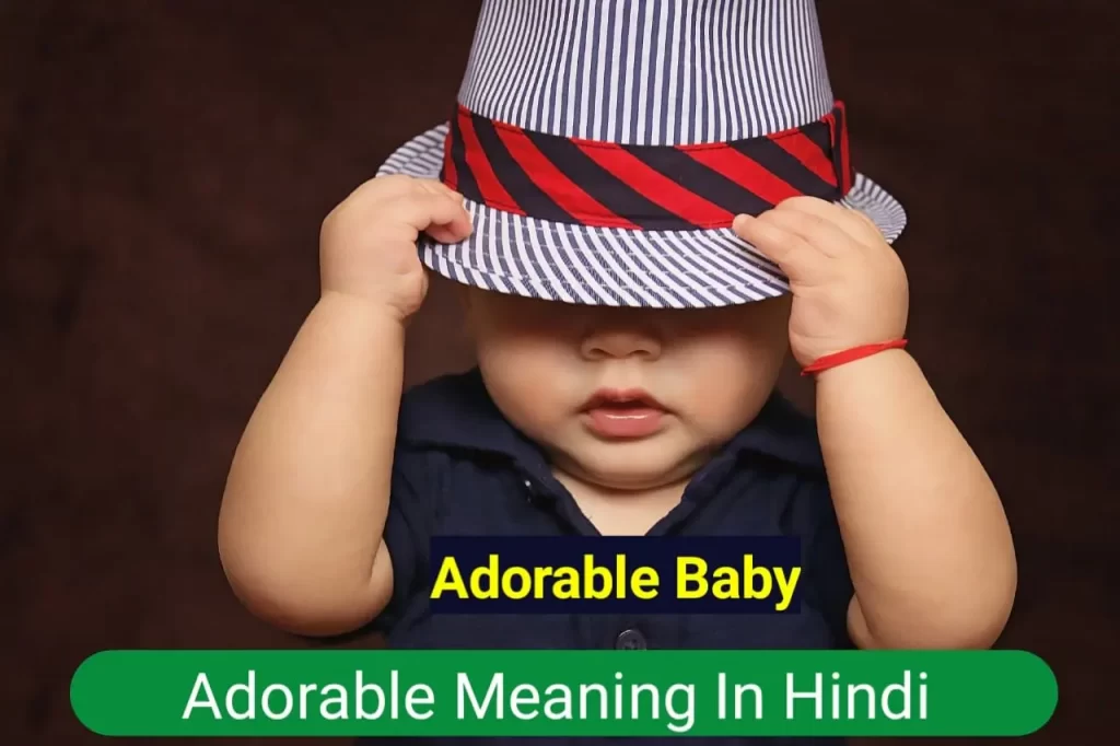 adorable meaning in hindi , adorable pic meaning , quotes , image , photo of adorable baby