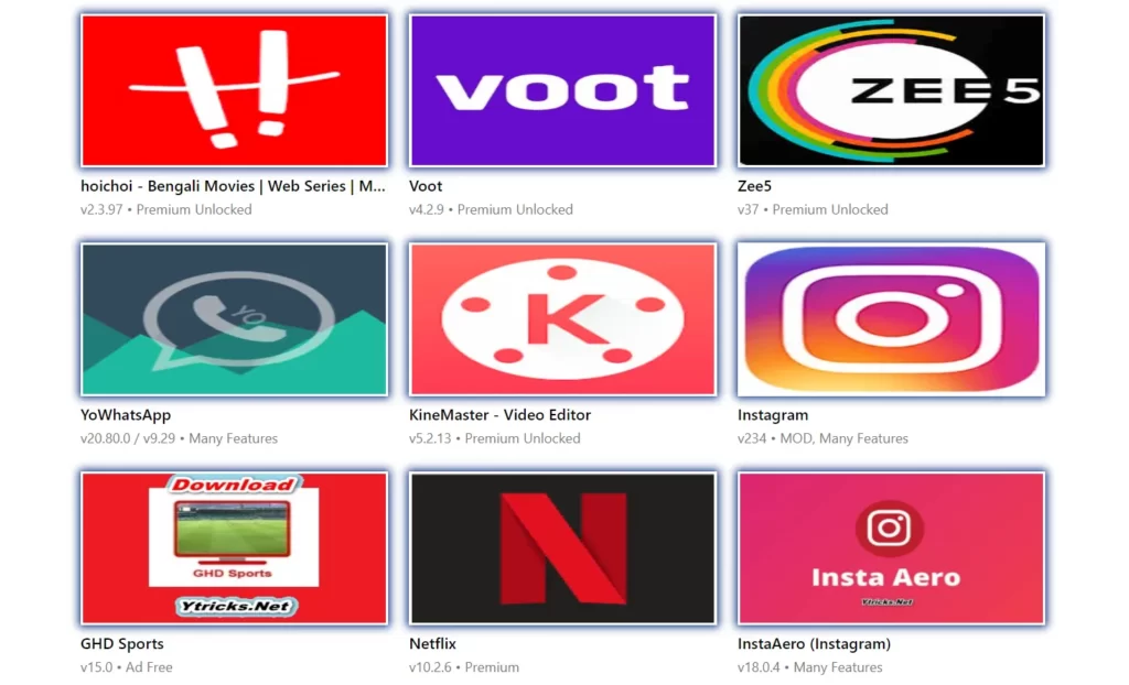 YTricks .net APP Download & Review Premium APK, Unlocked, AdFree