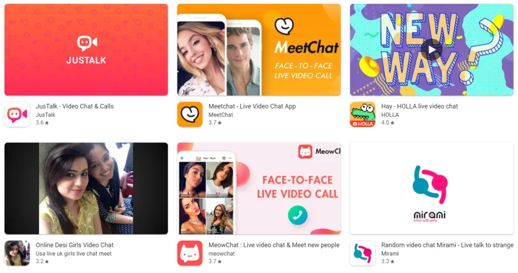 Free Live Video Call & Chat App With Girl | APK Download For Random Girl