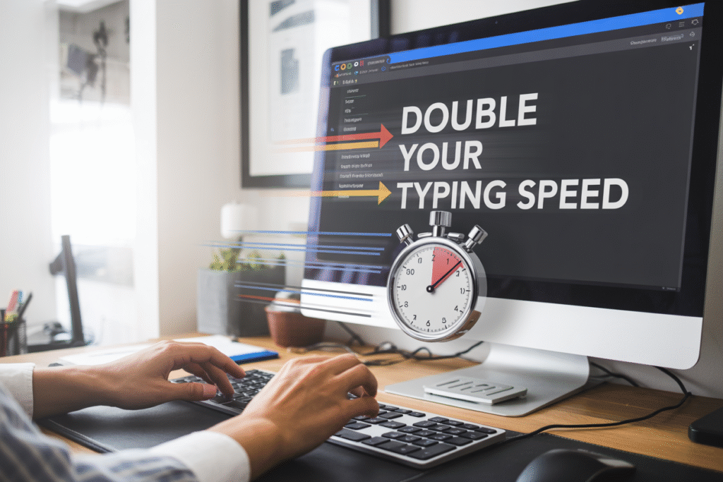 अपनी Typing Speed को 1 Minute में Double कैसे करें? Google's Hidden Shortcut का उपयोग करें