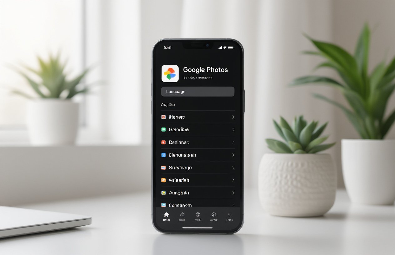 Google Photos में Language Settings को समझें