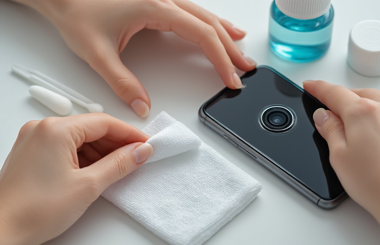 Camera Hardware को साफ करने की सही विधि