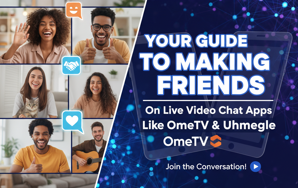 Your Guide to Making Friends on Live Video Chat Apps Like OmeTV and Uhmegle