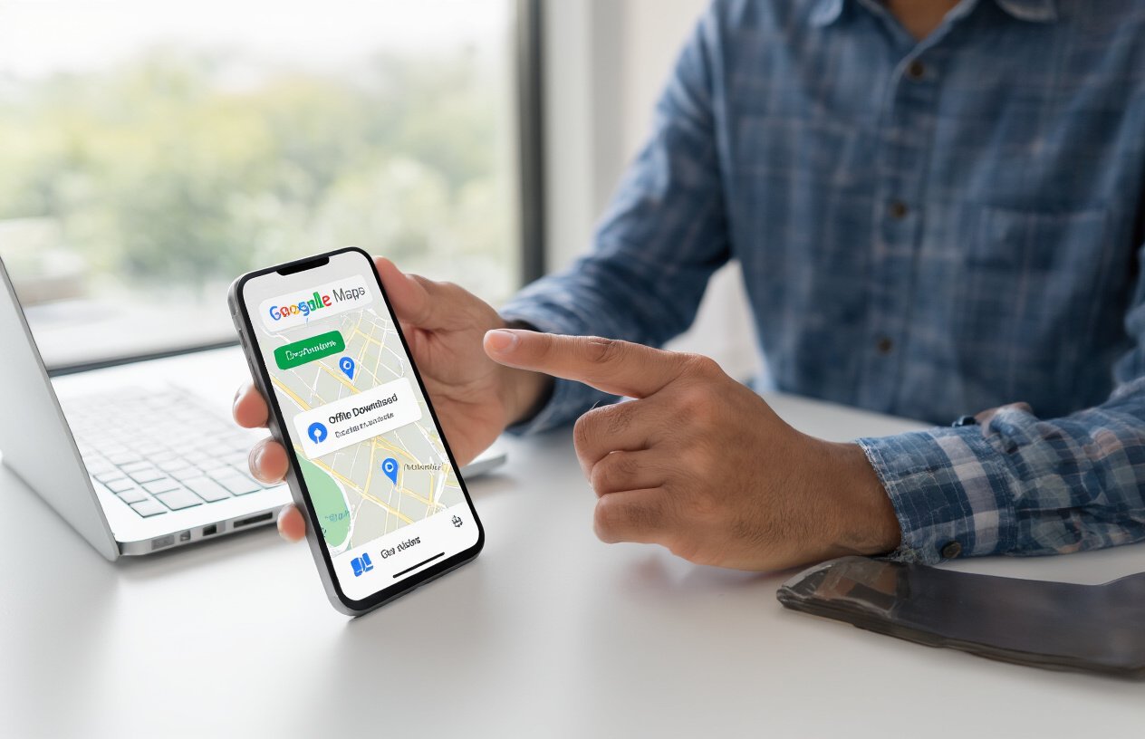 Google Maps Offline Download करने की Complete Process