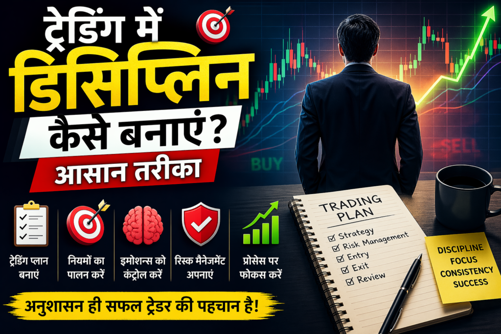 कंगाल Trader और Profitable Trader में एक ही अंतर- Dicipline