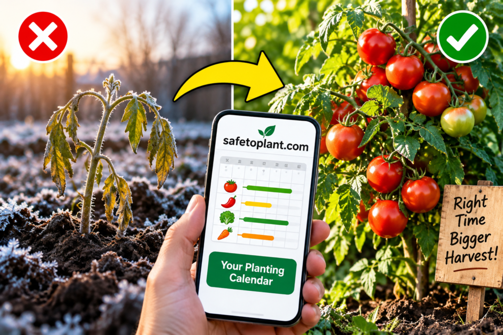 safetoplant-Frost Date-Planting-Calendar